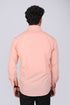 Veshbhoshaa Bluebird Pale Salmon Men'S Office Shirt